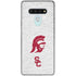 University of Southern California USC Grey Trojan Mascot LG Stylo 6 Clear Case