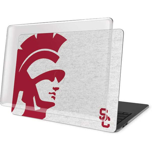 University of Southern California USC Grey Trojan Mascot MacBook Pro 13in (2020) Case plus Skin