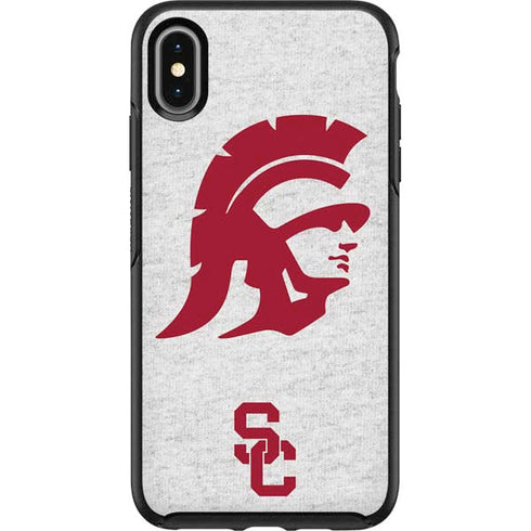 University of Southern California USC Grey Trojan Mascot Otterbox Symmetry iPhone Skin