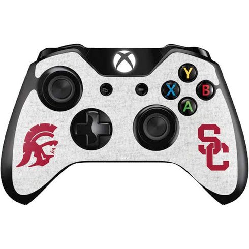 University of Southern California USC Grey Trojan Mascot Xbox One Controller Skin
