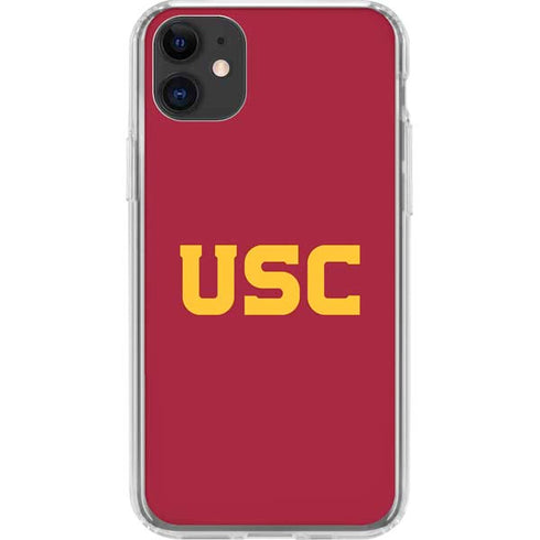 University of Southern California USC iPhone 11 Clear Case