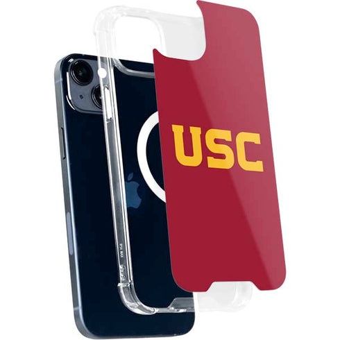 University of Southern California USC iPhone 15 Plus MagSafe Case