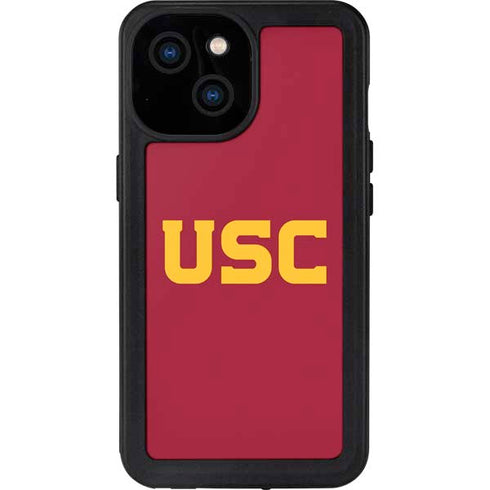 University of Southern California USC iPhone 15 Waterproof Case