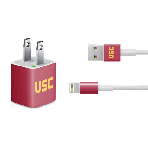 University of Southern California USC iPhone Charger (5W USB) Skin
