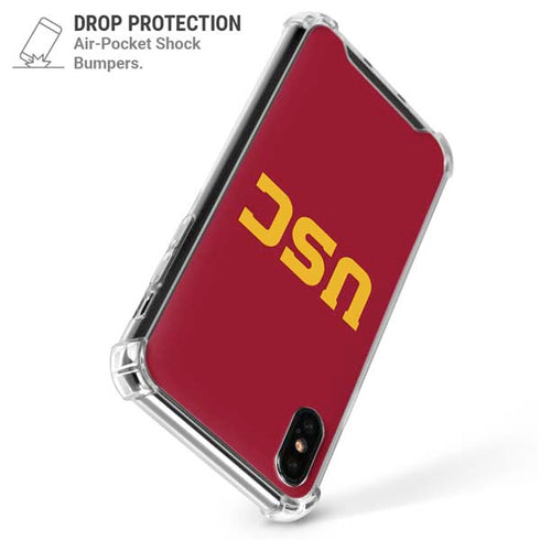 University of Southern California USC iPhone XS Max Clear Case