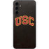 University of Southern California USC Logo Black Distressed Galaxy A14 5G Skin