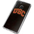 University of Southern California USC Logo Black Distressed Galaxy A21 Clear Case