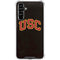 University of Southern California USC Logo Black Distressed Galaxy A54 5G Clear Case