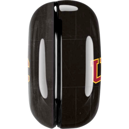 University of Southern California USC Logo Black Distressed Galaxy Buds Pro Skin