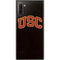University of Southern California USC Logo Black Distressed Galaxy Note 10 Skin