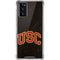University of Southern California USC Logo Black Distressed Galaxy Note20 5G Clear Case