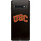University of Southern California USC Logo Black Distressed Galaxy S10 Skin