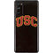 University of Southern California USC Logo Black Distressed Galaxy S20 Fan Edition Skin
