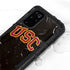 University of Southern California USC Logo Black Distressed Galaxy S20 Plus Waterproof Case