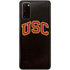 University of Southern California USC Logo Black Distressed Galaxy S20 Skin