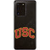 University of Southern California USC Logo Black Distressed Galaxy S20 Ultra 5G Skin