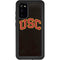University of Southern California USC Logo Black Distressed Galaxy S20 Waterproof Case