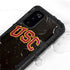 University of Southern California USC Logo Black Distressed Galaxy S20 Waterproof Case