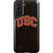 University of Southern California USC Logo Black Distressed Galaxy S21 FE Pro Case