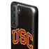 University of Southern California USC Logo Black Distressed Galaxy S21 FE Pro Case