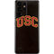 University of Southern California USC Logo Black Distressed Galaxy S21 Ultra 5G Skin