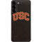 University of Southern California USC Logo Black Distressed Galaxy S22 Plus Skin