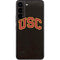 University of Southern California USC Logo Black Distressed Galaxy S22 Skin