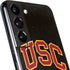 University of Southern California USC Logo Black Distressed Galaxy S22 Skin