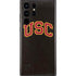 University of Southern California USC Logo Black Distressed Galaxy S22 Ultra Skin