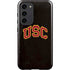 University of Southern California USC Logo Black Distressed Galaxy S23 Plus Pro Case