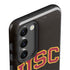 University of Southern California USC Logo Black Distressed Galaxy S23 Plus Pro Case