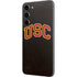 University of Southern California USC Logo Black Distressed Galaxy S23 Plus Skin
