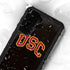 University of Southern California USC Logo Black Distressed Galaxy S23 Plus Waterproof Case