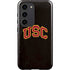 University of Southern California USC Logo Black Distressed Galaxy S23 Pro Case