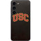 University of Southern California USC Logo Black Distressed Galaxy S23 Skin