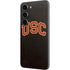 University of Southern California USC Logo Black Distressed Galaxy S23 Skin