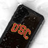 University of Southern California USC Logo Black Distressed Galaxy S23 Waterproof Case