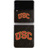 University of Southern California USC Logo Black Distressed Galaxy Z Flip3 5G Skin