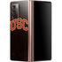 University of Southern California USC Logo Black Distressed Galaxy Z Fold2 5G Skin