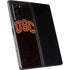 University of Southern California USC Logo Black Distressed Galaxy Z Fold2 5G Skin