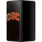 University of Southern California USC Logo Black Distressed Galaxy Z Fold3 5G Skin