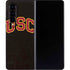University of Southern California USC Logo Black Distressed Galaxy Z Fold4 5G Skin