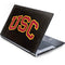University of Southern California USC Logo Black Distressed Generic Laptop Skin