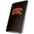 University of Southern California USC Logo Black Distressed iPad Pro 12.9in (2020) Clear Case