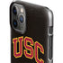 University of Southern California USC Logo Black Distressed iPhone 11 Pro Lite Case