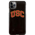 University of Southern California USC Logo Black Distressed iPhone 11 Pro Max Lite Case