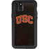 University of Southern California USC Logo Black Distressed iPhone 11 Pro Max Waterproof Case