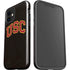 University of Southern California USC Logo Black Distressed iPhone 12 Mini Impact Case