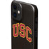 University of Southern California USC Logo Black Distressed iPhone 12 Mini Lite Case