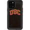 University of Southern California USC Logo Black Distressed iPhone 12 Pro Max Waterproof Case